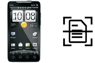 Numériser un document sur un HTC Evo 4G