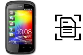 Numériser un document sur un HTC Explorer