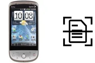 Numériser un document sur un HTC Hero CDMA