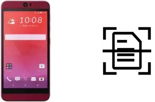 Numériser un document sur un HTC J Butterfly