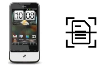 Numériser un document sur un HTC Legend