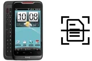 Numériser un document sur un HTC Merge