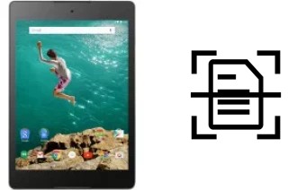 Numériser un document sur un HTC Nexus 9