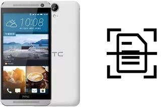 Numériser un document sur un HTC One E9