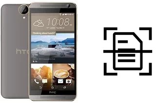 Numériser un document sur un HTC One E9+