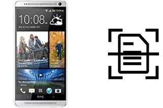 Numériser un document sur un HTC One Max