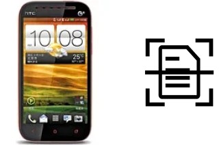 Numériser un document sur un HTC One ST