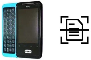 Numériser un document sur un HTC Paradise