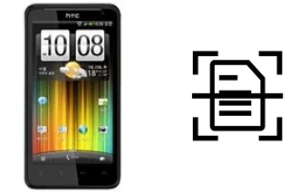 Numériser un document sur un HTC Raider 4G