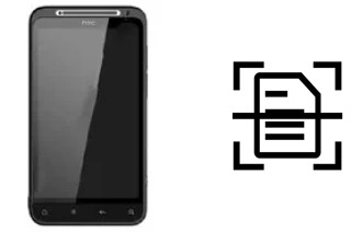 Numériser un document sur un HTC Rider