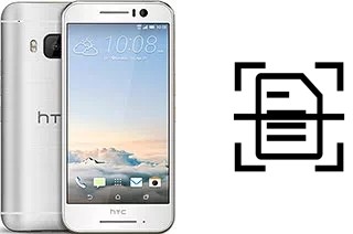 Numériser un document sur un HTC One S9