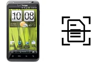 Numériser un document sur un HTC ThunderBolt 4G