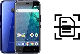 Numériser un document sur un HTC U11 Life