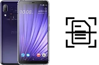 Numériser un document sur un HTC U19e