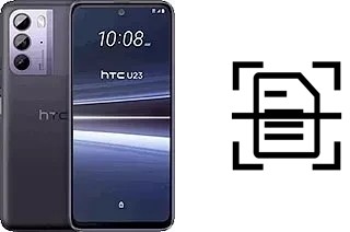 Numériser un document sur un HTC U23