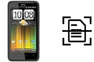 Numériser un document sur un HTC Velocity 4G