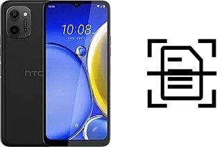 Numériser un document sur un HTC Wildfire E plus