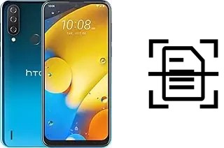 Numériser un document sur un HTC Wildfire R70