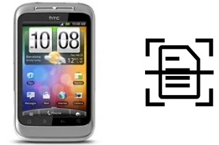 Numériser un document sur un HTC Wildfire S