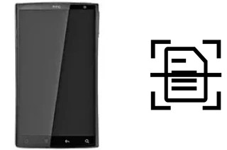 Numériser un document sur un HTC Zeta