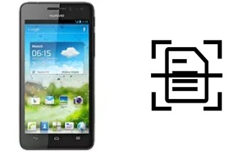 Numériser un document sur un Huawei Ascend G615