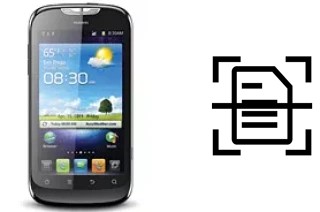 Numériser un document sur un Huawei Ascend G312