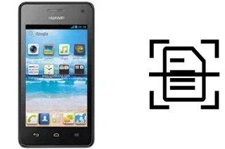 Numériser un document sur un Huawei Ascend G350