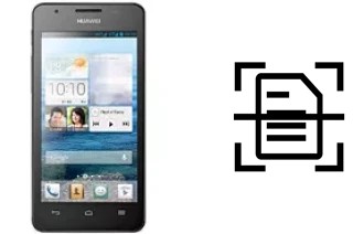 Numériser un document sur un Huawei Ascend G525