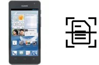 Numériser un document sur un Huawei Ascend G526