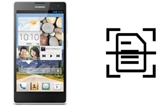 Numériser un document sur un Huawei Ascend G740