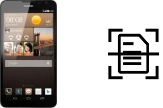 Numériser un document sur un Huawei Ascend Mate 2 4G