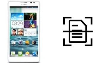 Numériser un document sur un Huawei Ascend Mate