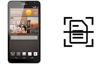 Numériser un document sur un Huawei Ascend Mate2 4G