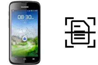 Numériser un document sur un Huawei Ascend P1 LTE