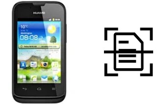 Numériser un document sur un Huawei Ascend Y210D