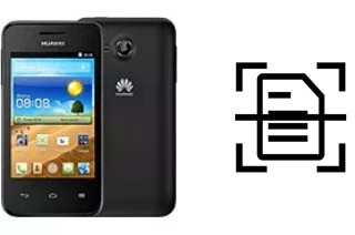 Numériser un document sur un Huawei Ascend Y221