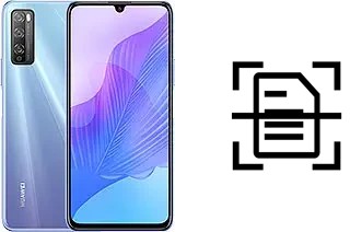 Numériser un document sur un Huawei Enjoy 20 Pro