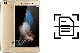 Numériser un document sur un Huawei Enjoy 5s