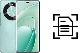 Numériser un document sur un Huawei Enjoy 70X