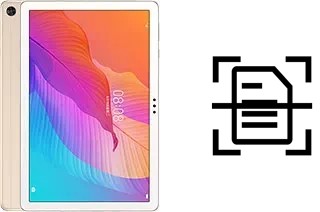 Numériser un document sur un Huawei MatePad T 10s