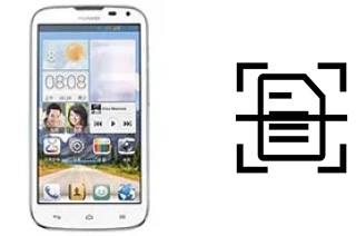 Numériser un document sur un Huawei Ascend G730