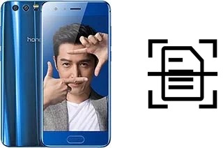 Numériser un document sur un Huawei Honor 9