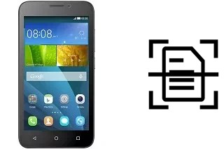 Numériser un document sur un Huawei Honor Bee