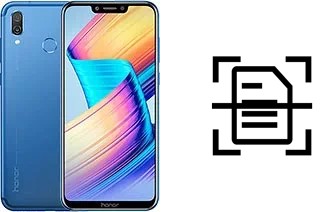 Numériser un document sur un Huawei Honor Play