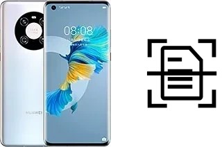 Numériser un document sur un Huawei Mate 40E