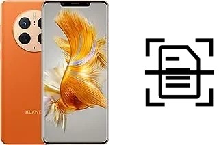 Numériser un document sur un Huawei Mate 50 Pro