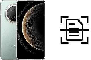 Numériser un document sur un Huawei Mate 70 Pro+