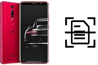 Numériser un document sur un Huawei Mate RS Porsche Design