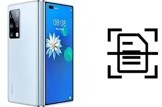 Numériser un document sur un Huawei Mate X2