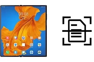 Numériser un document sur un Huawei Mate Xs